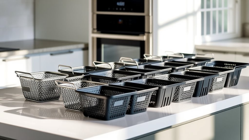 top oven air fryer baskets