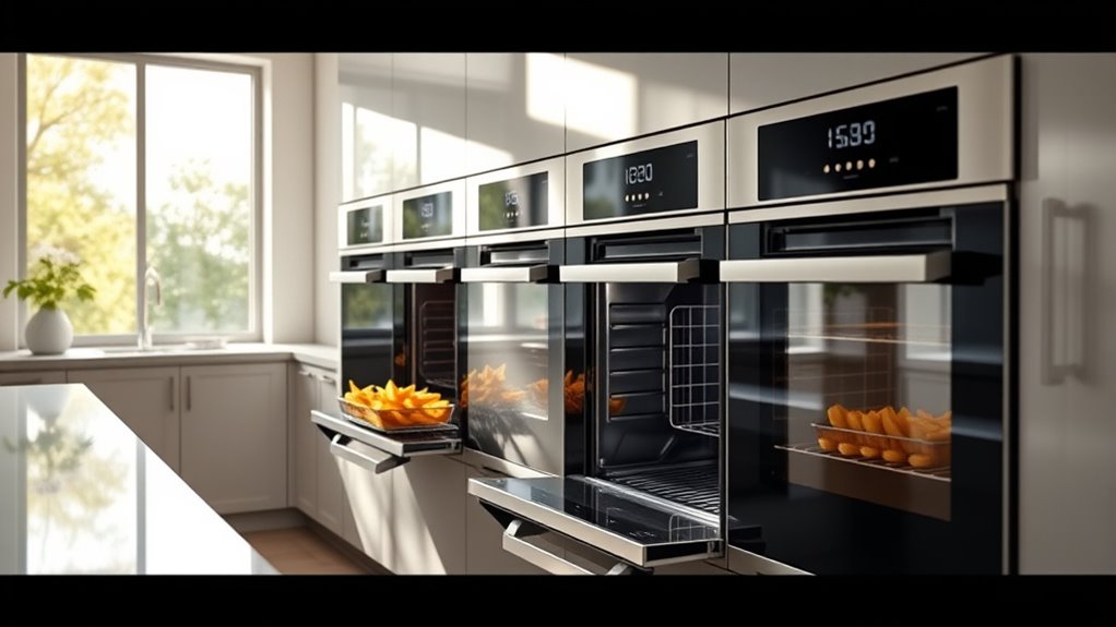 top oven ranges with air fryer
