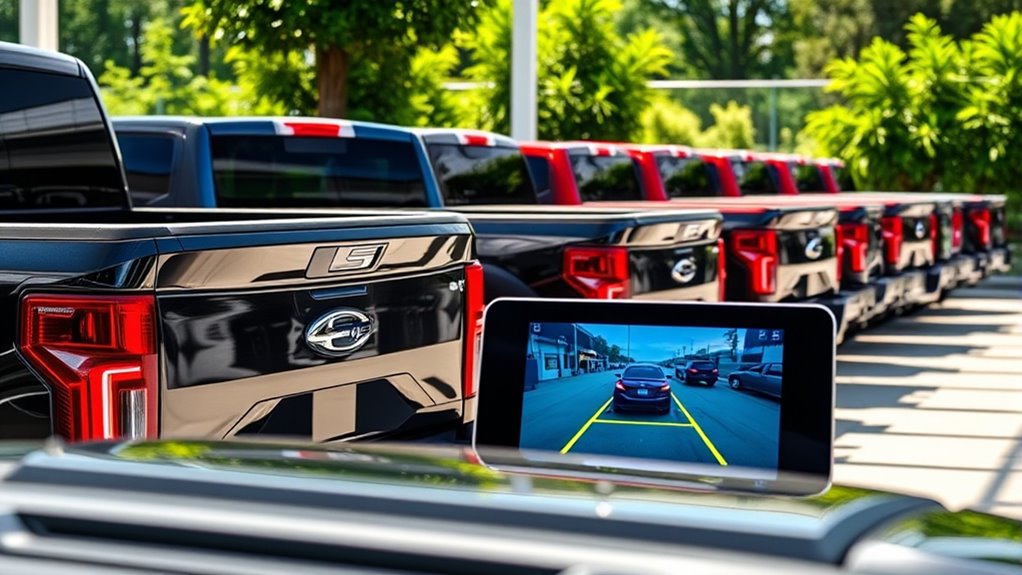 top pickup truck cameras