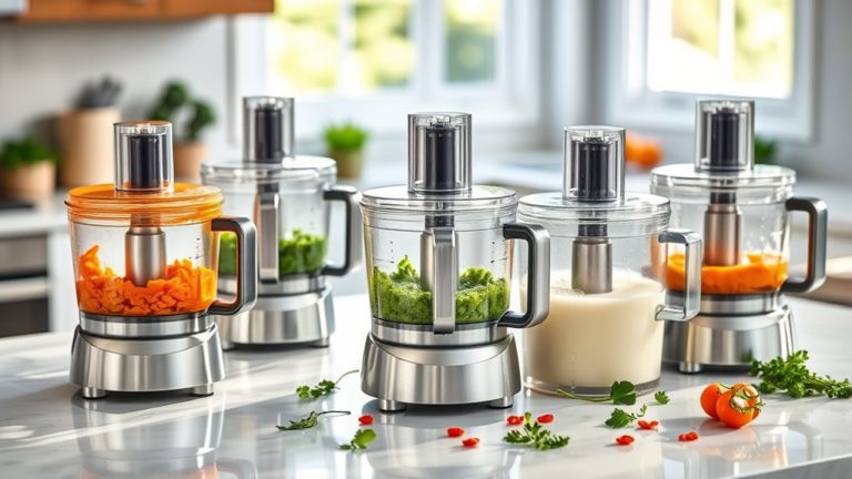 top puree food processors