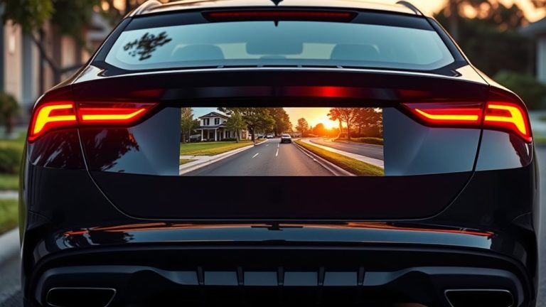 top rear view car cameras