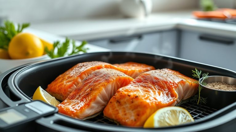 top salmon air fryer settings