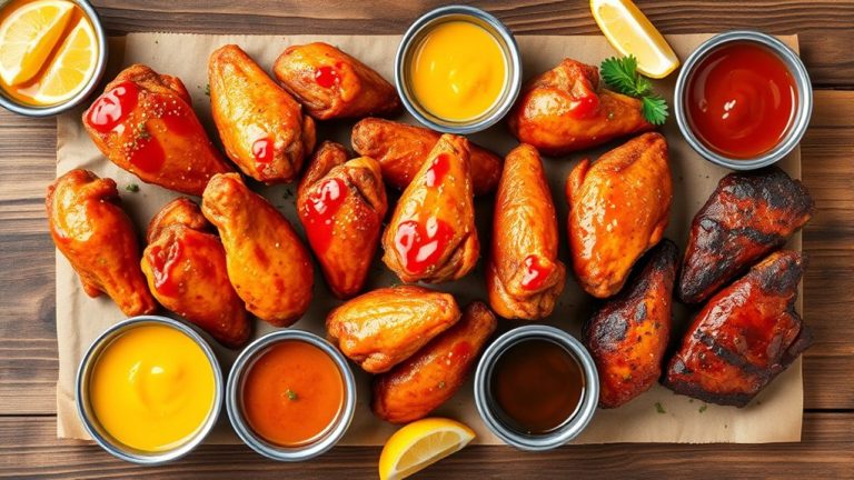 top sauces for crispy wings
