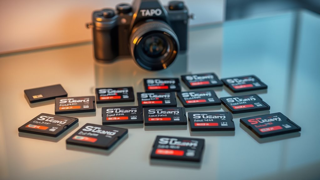top sd cards for tapo