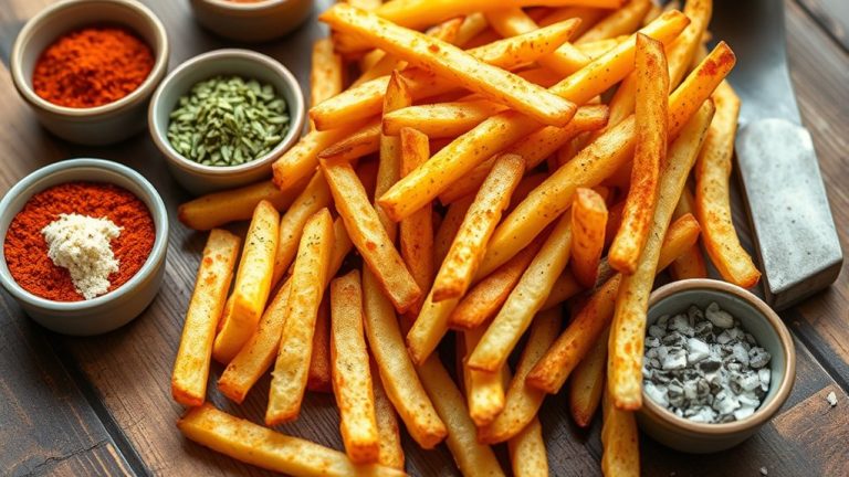 top seasonings for crispy fries