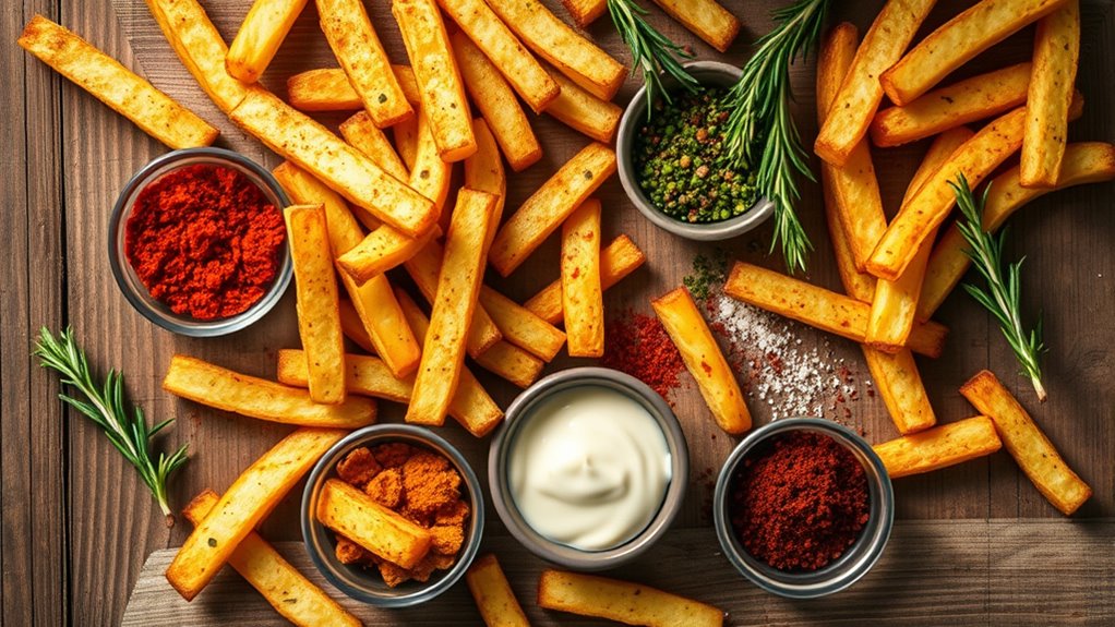 top seasonings for crispy fries