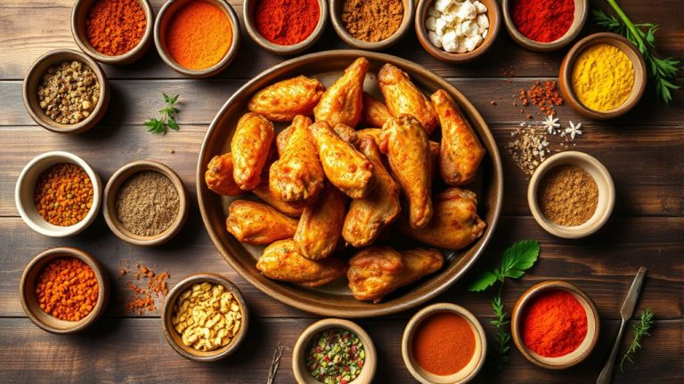 top seasonings for crispy wings