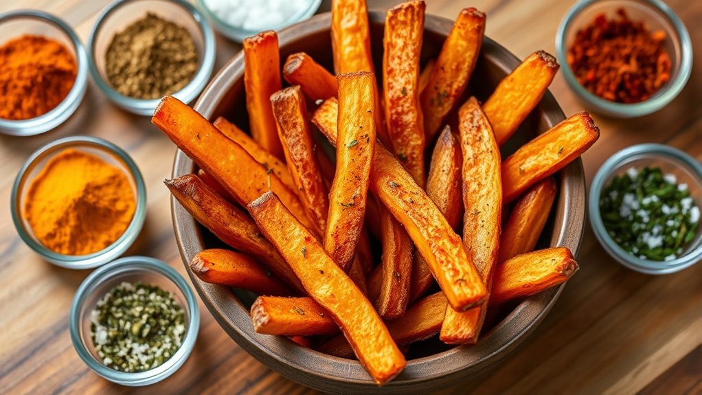 top seasonings for sweet fries