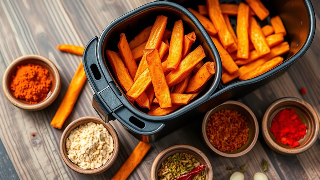 top seasonings for sweet potato fries
