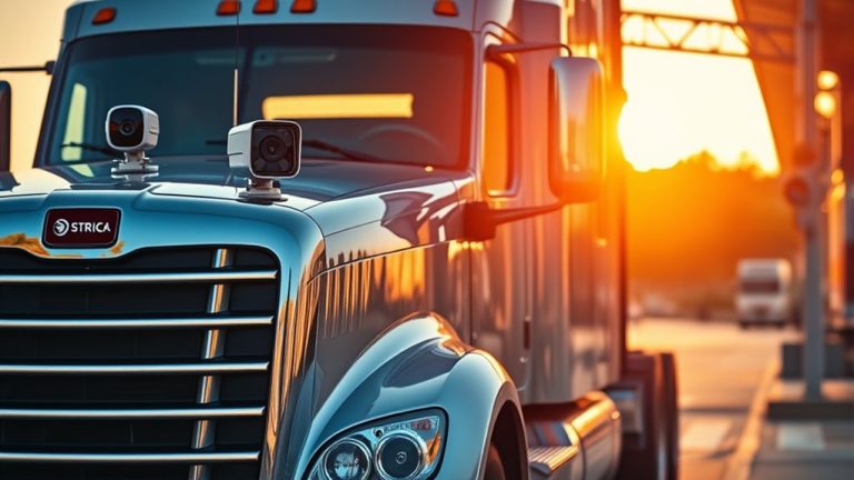 top semi truck camera systems