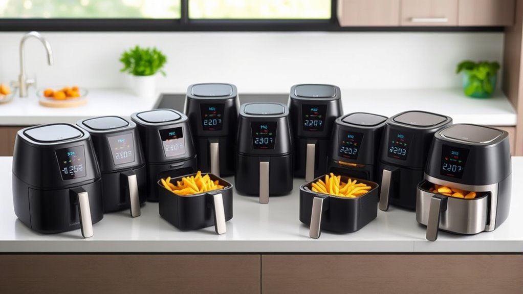 top single basket air fryers