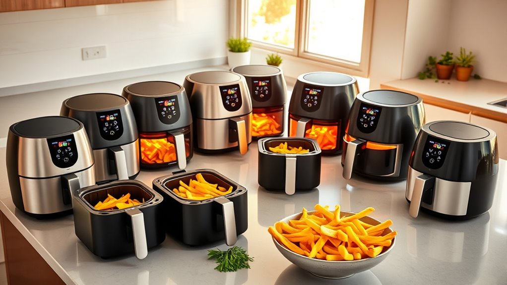 top single basket air fryers