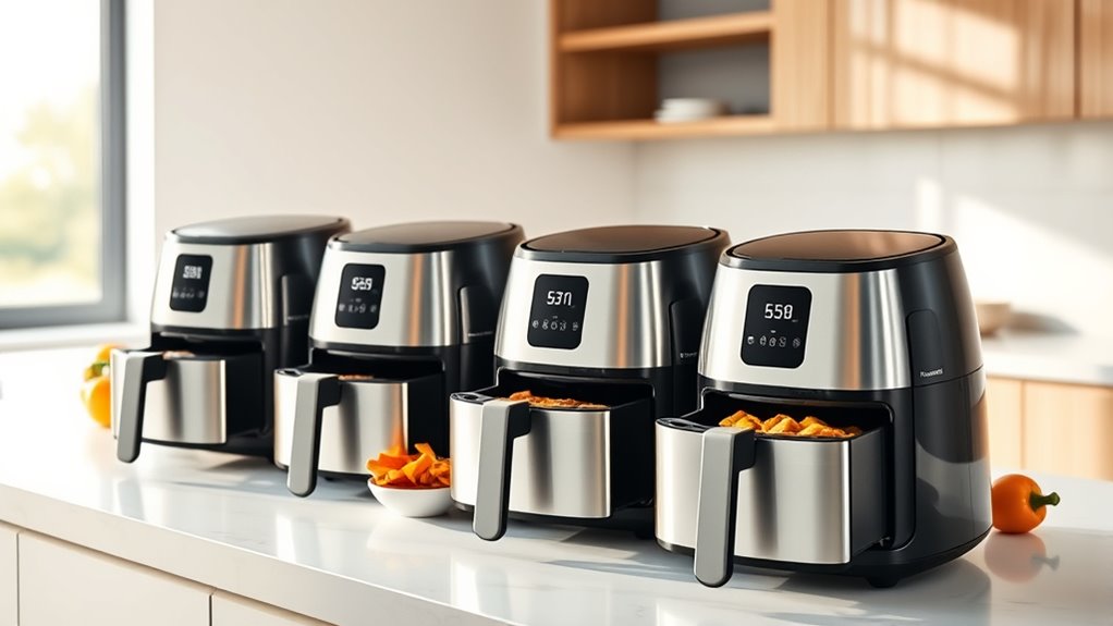 top single drawer air fryers