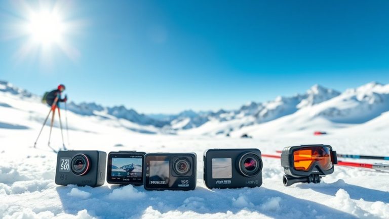 top skiing 360 cameras