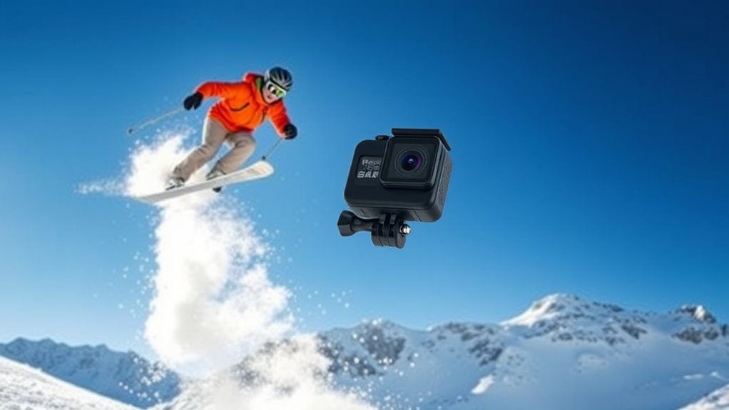 top skiing sport cameras