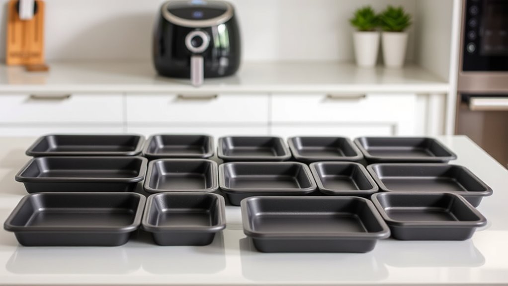 top small air fryer trays
