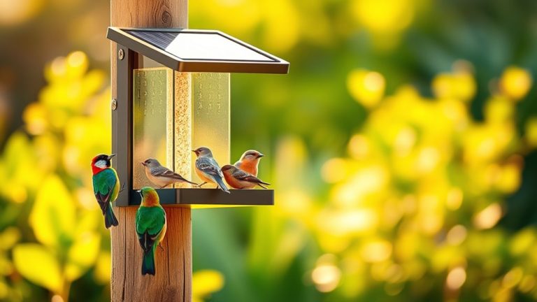 top solar bird feeders