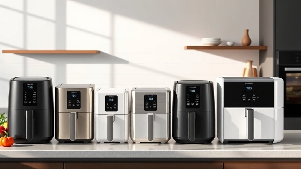 top space saving air fryers