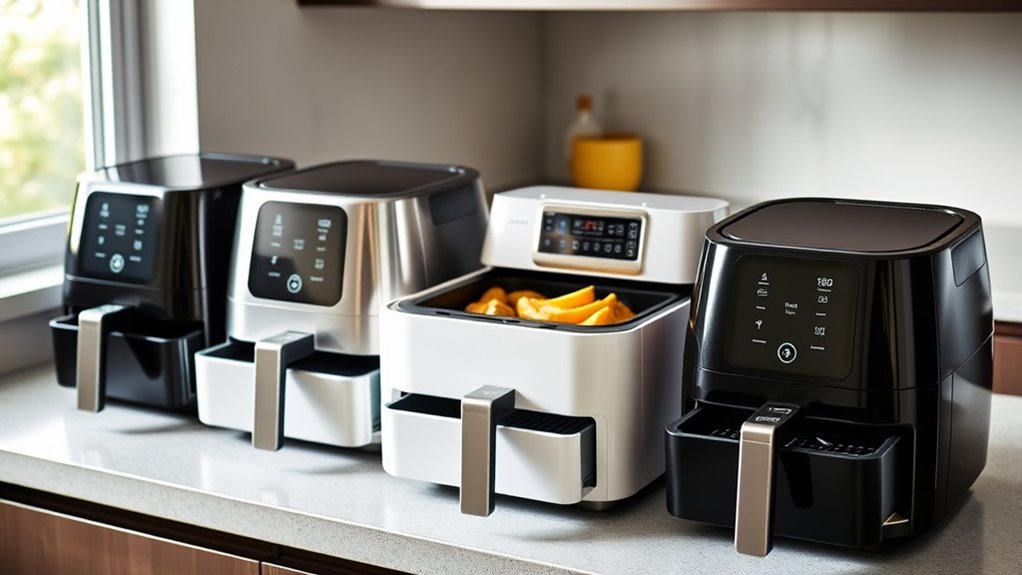 top space saving air fryers