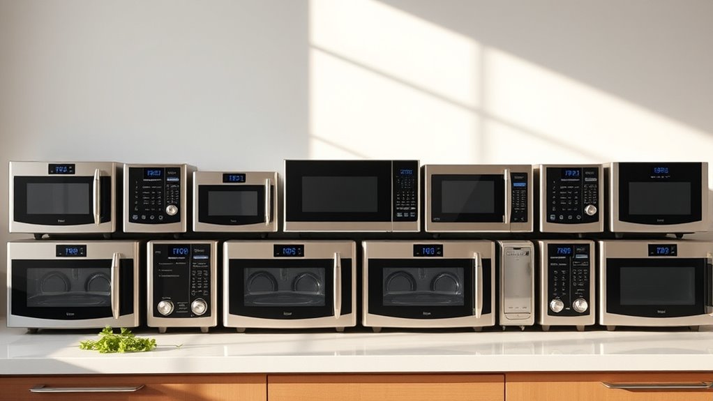 top space saving combo microwaves