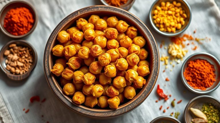 top spices for crispy chickpeas