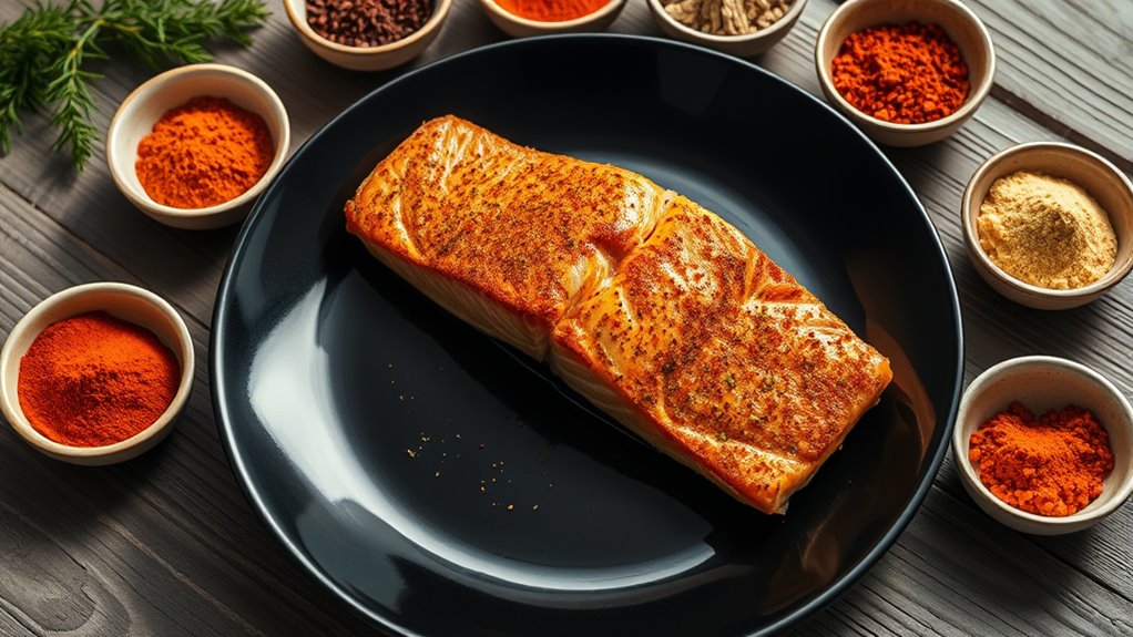 top spices for salmon