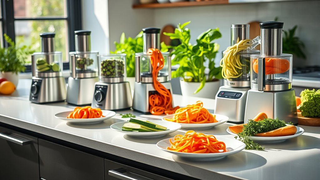 top spiralizer food processors