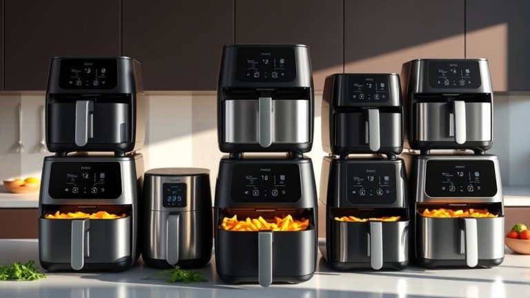 top stacked air fryers