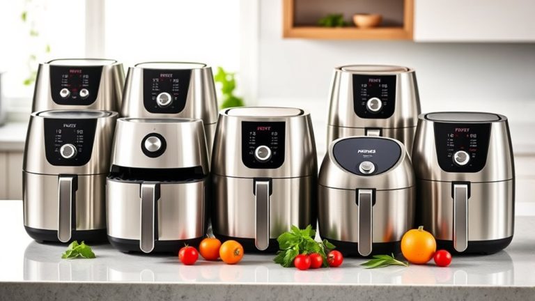 top stainless steel air fryers