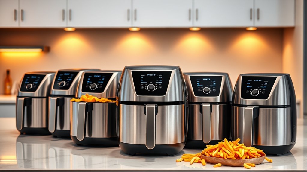 top stainless steel air fryers