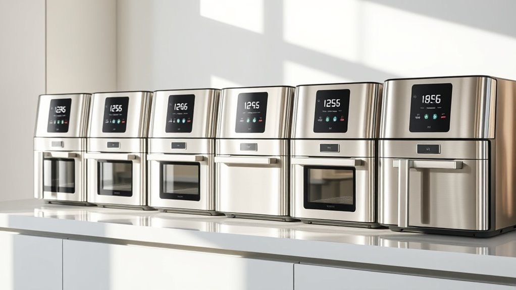 top stainless steel air fryers