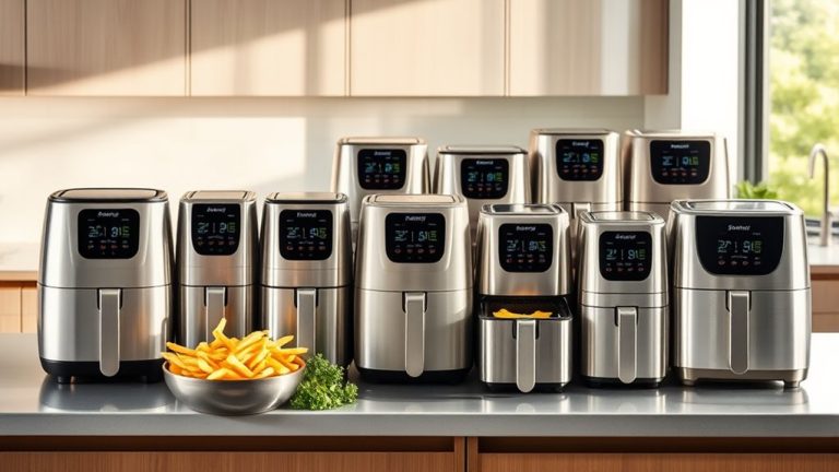 top stainless steel air fryers