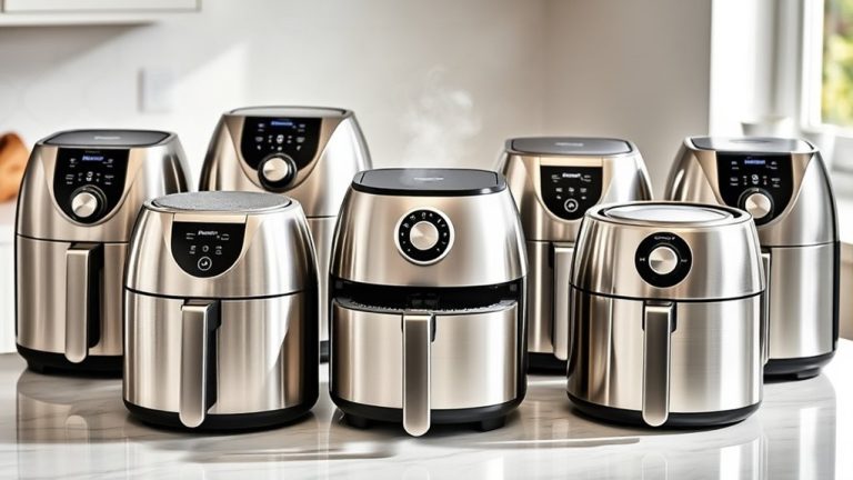 top stainless steel air fryers