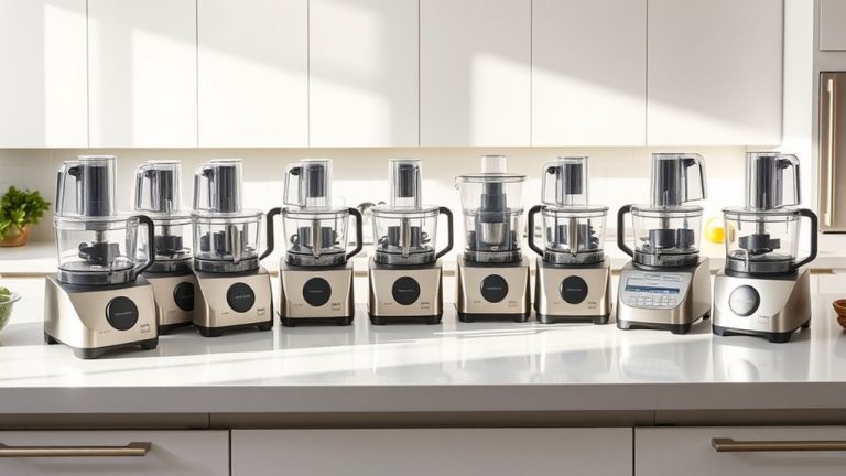 top stainless steel food processors