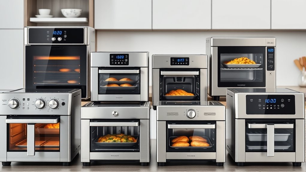 top stainless steel ovens