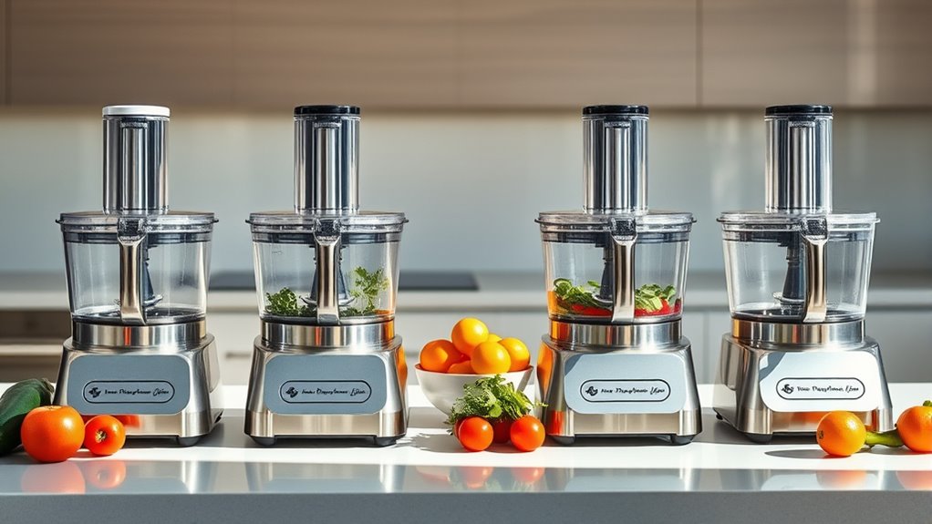 top stainless steel processors