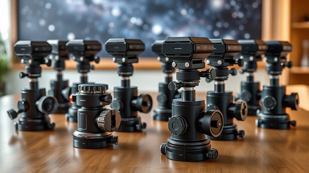 top star tracker mounts
