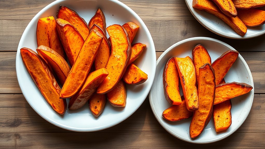 top sweet potato wedges