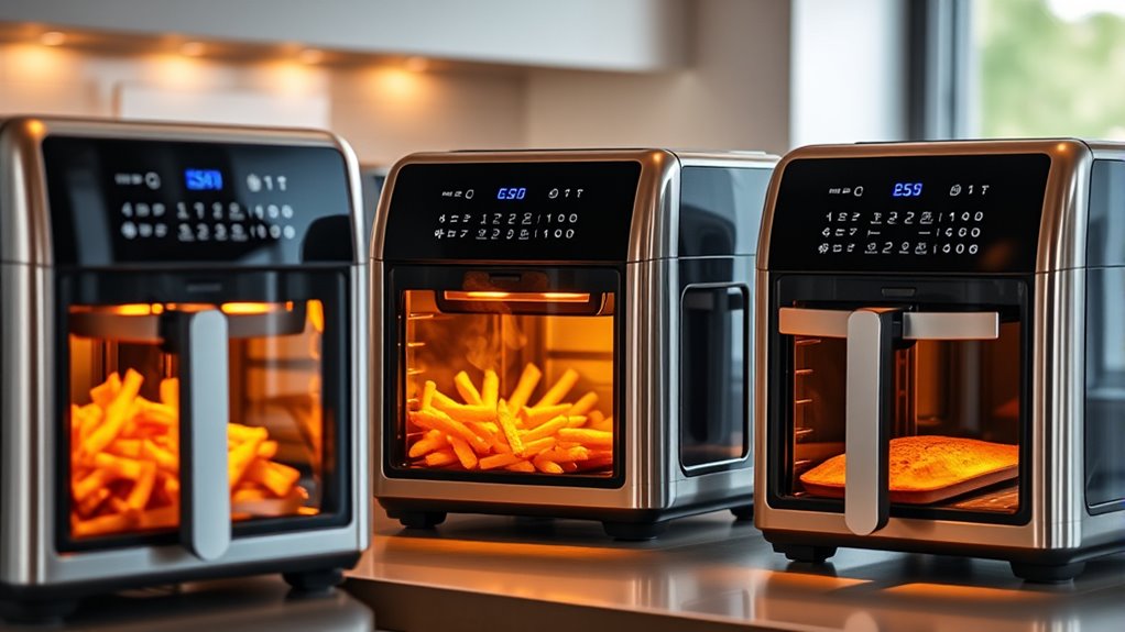 top toaster air fryer ovens