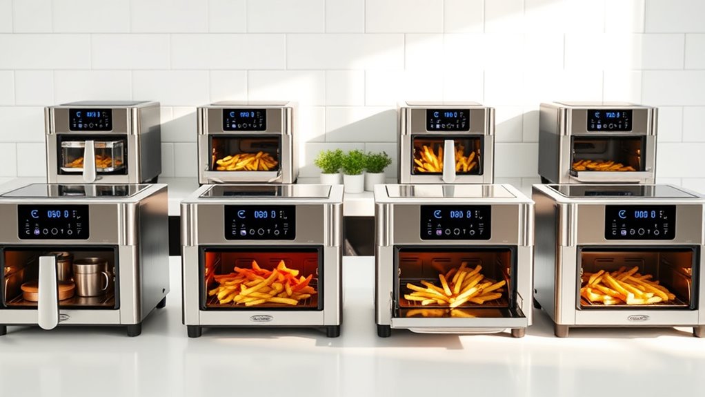 top toaster oven air fryers