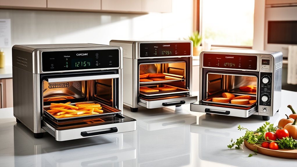 top toaster oven air fryers