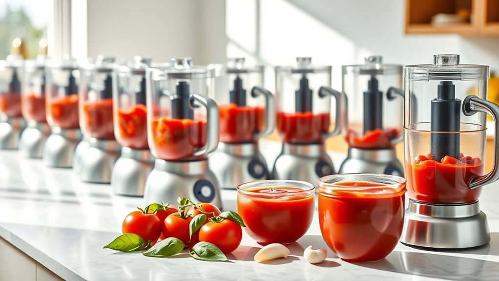top tomato sauce food processors