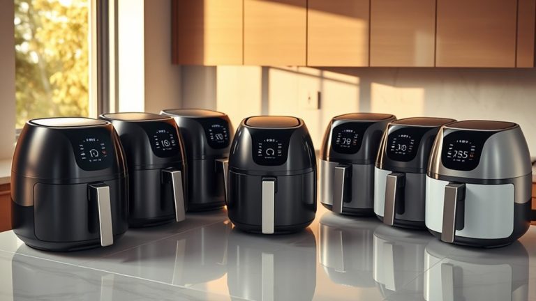 top touch controlled air fryers