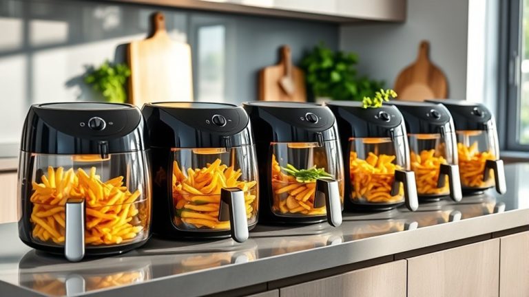 top transparent air fryers