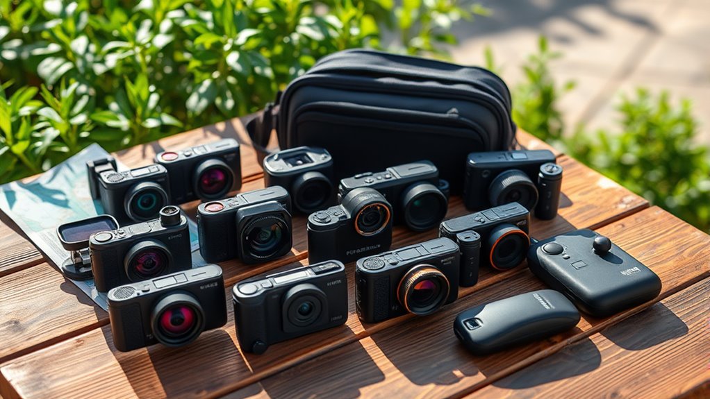 top travel action cameras