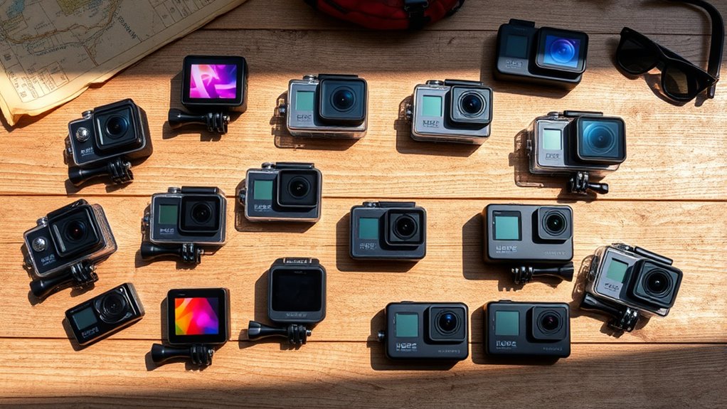 top travel action cameras
