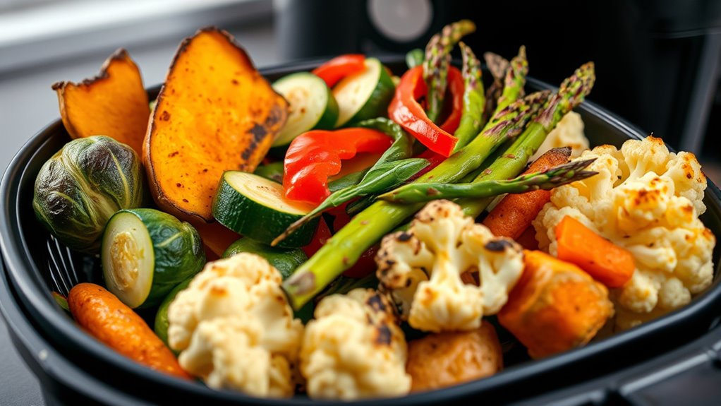 top vegetables for air frying