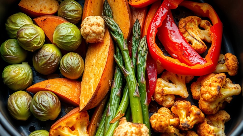 top vegetables for air frying