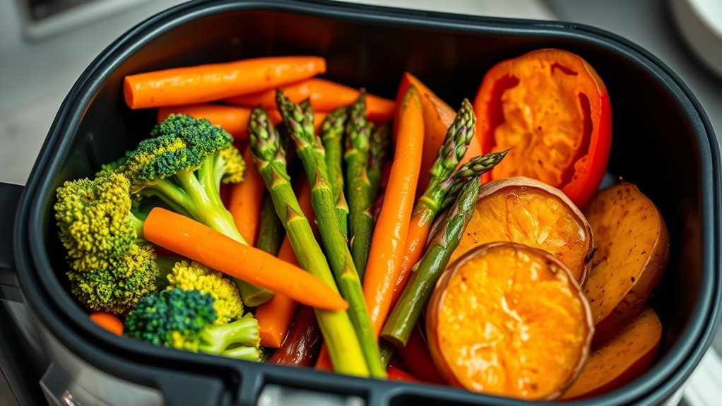 top vegetables for air frying