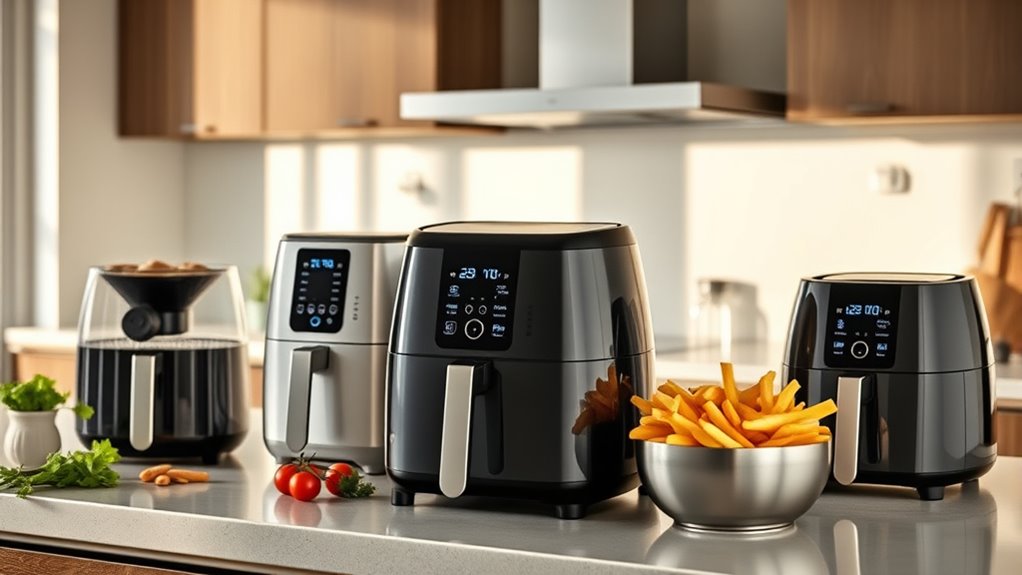 top wattage for air fryers